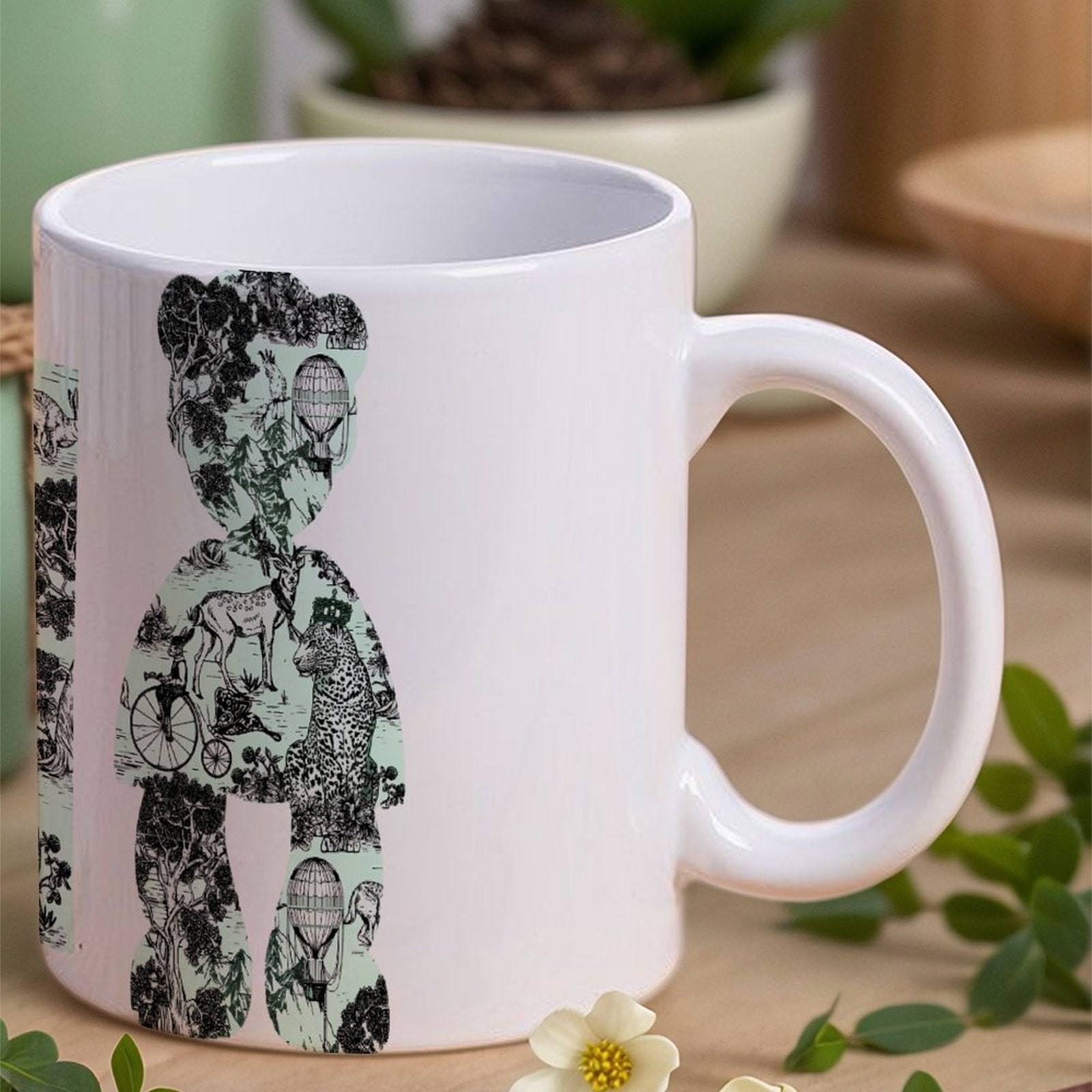 Minimalist Custom Coffee Cup